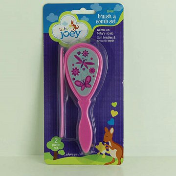 2PCS Safety Hair BrushComb Set For Baby