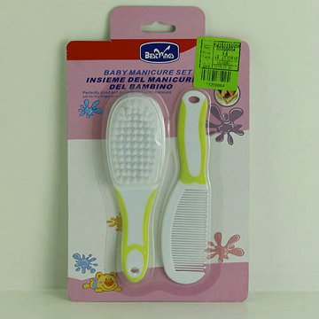 2pcs Babies Comb & Brush Set