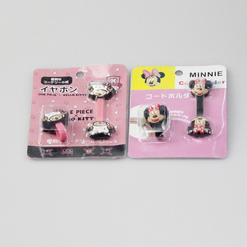 Cartoon PVC Soft Rubber Cord Holder