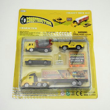 Hot PP carairplane model toy set of 4