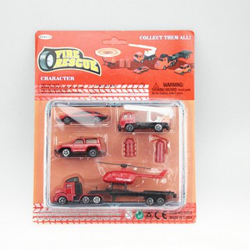 PP car model toy set of 5