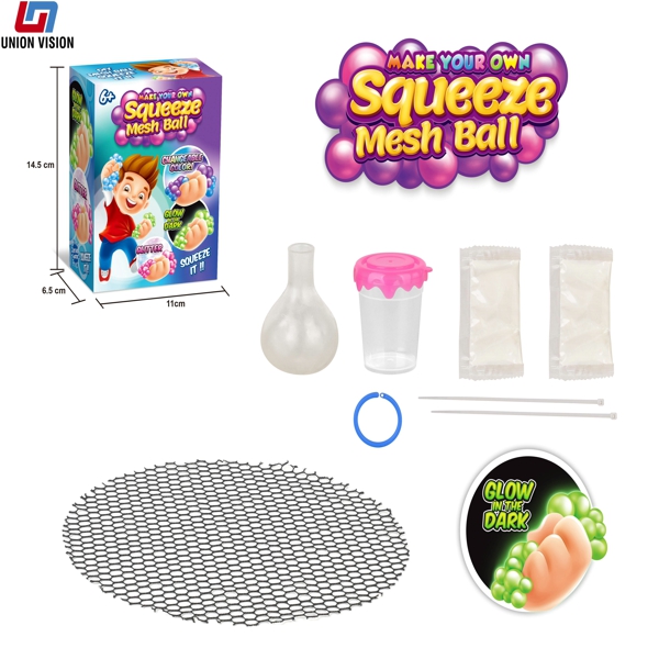 SLIME glow-in-the-dark grape balls