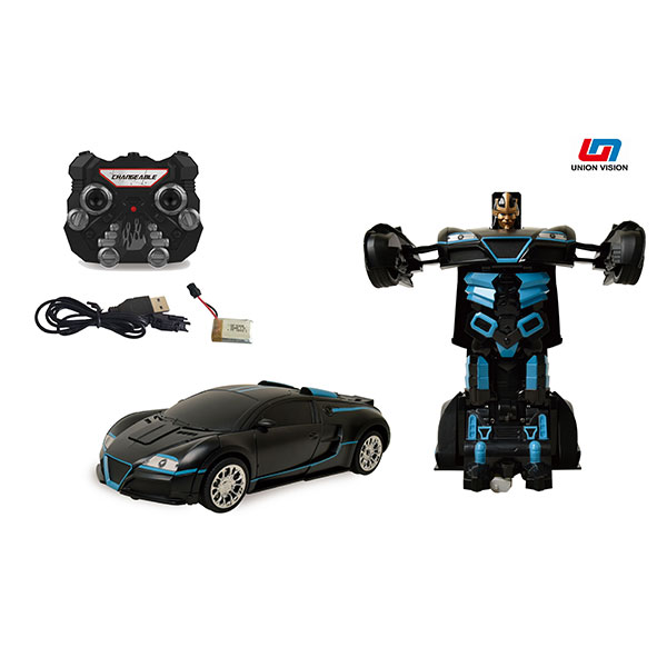 2.4g remote deformation robot