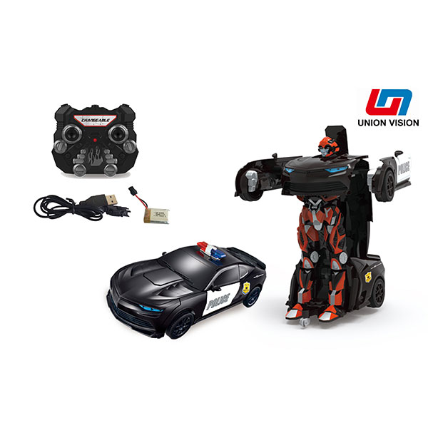 2.4g remote deformation robot