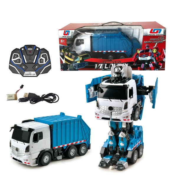 2.4g Deformation engineering vehicle