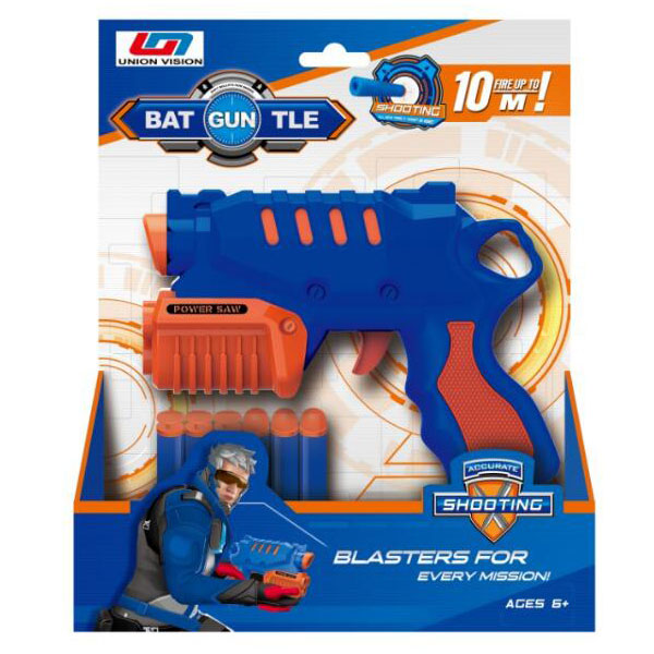 Soft bullet gun