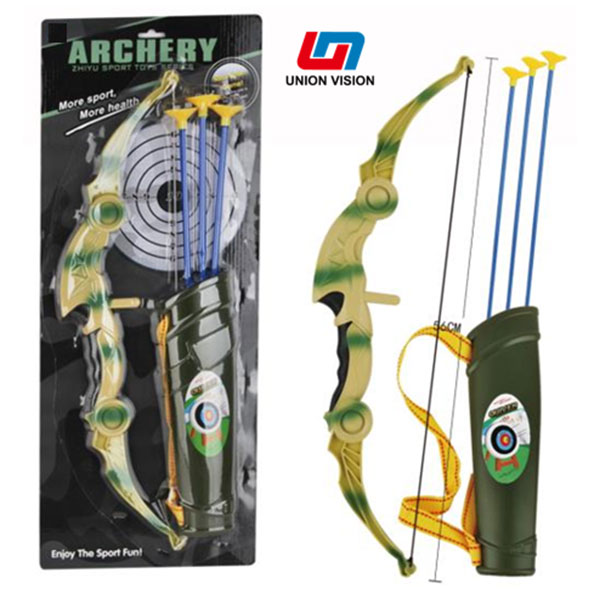 Folding bow and arrow