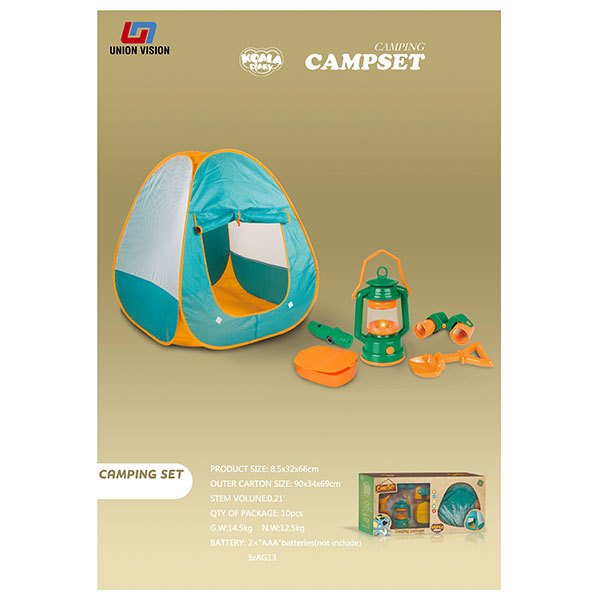 Camping tent set