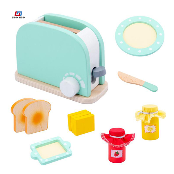 Wooden children kitchen toys