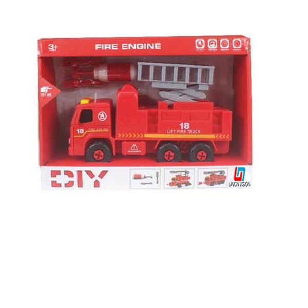 DIY disassembly and installation of fire lift truck (with IC)