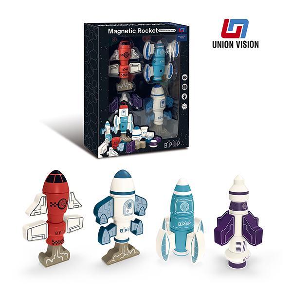 Magnetic rocket - Rocket Assembly (33PCS)