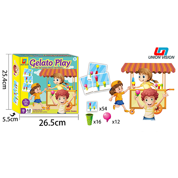 Pop-up ice cream games