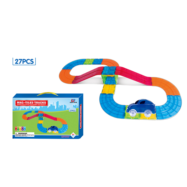 27PCS Magnetic track