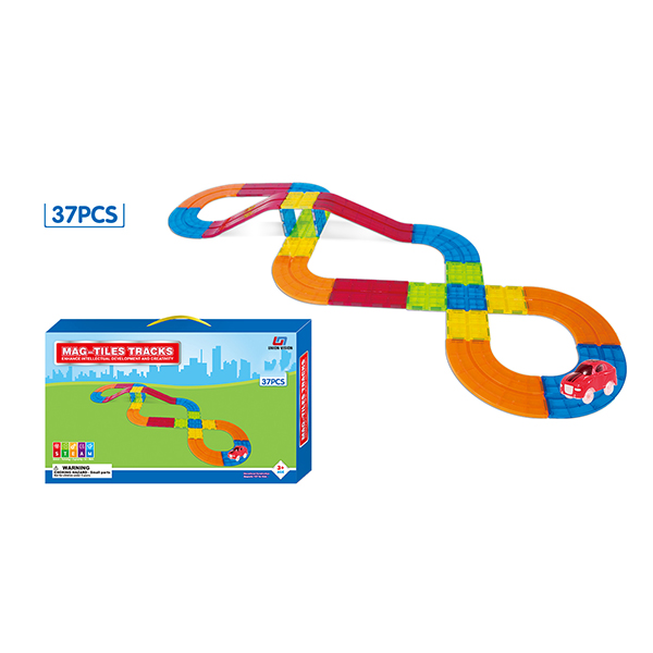 37PCS Magnetic track