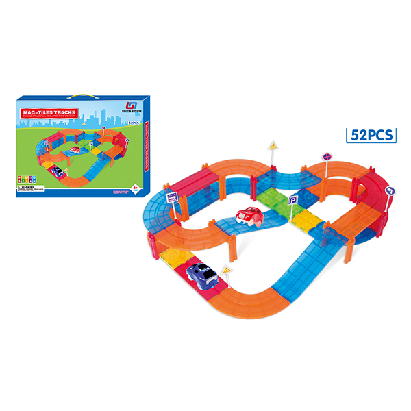 72PCS Magnetic track