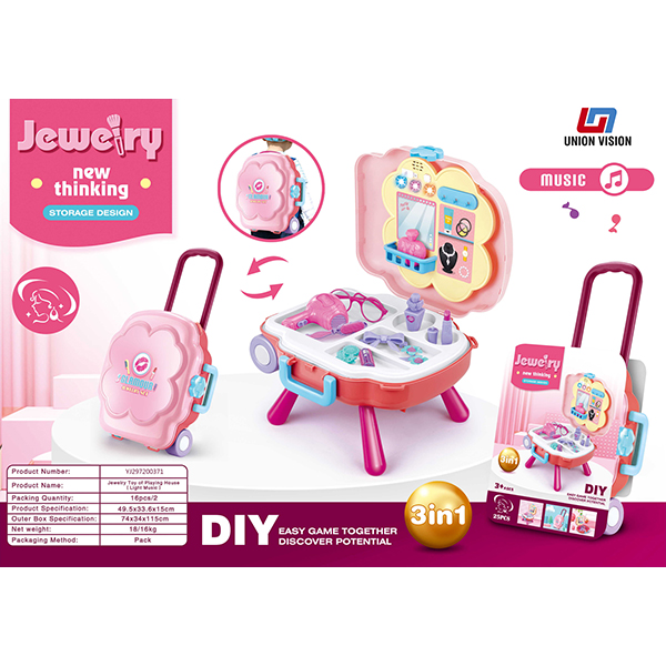 Play house ornaments and toys