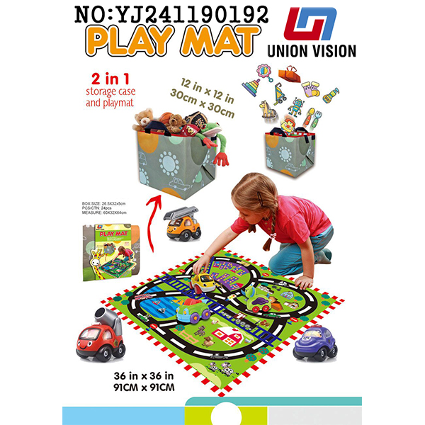 Carpet (storage box) two in one toy