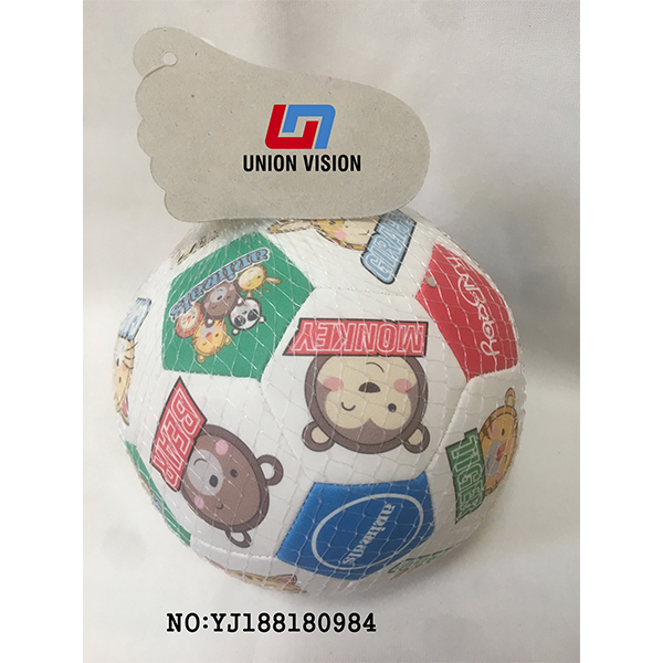 6-inch animal football toy