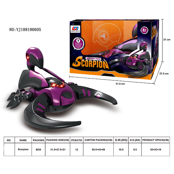 Electric universal mechanical war scorpion