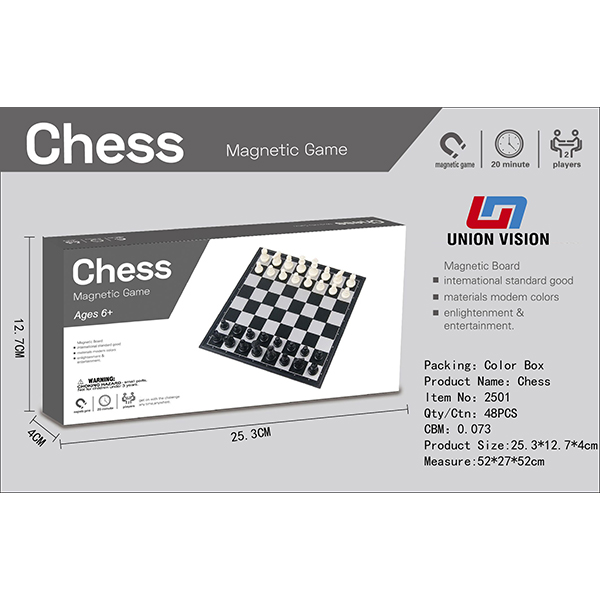 Magnetic chess