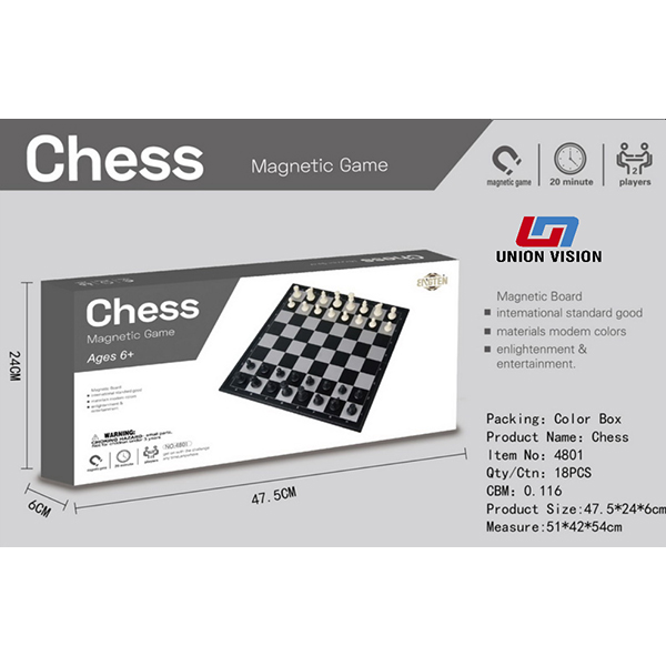 Magnetic chess