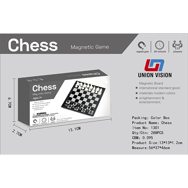 Magnetic chess