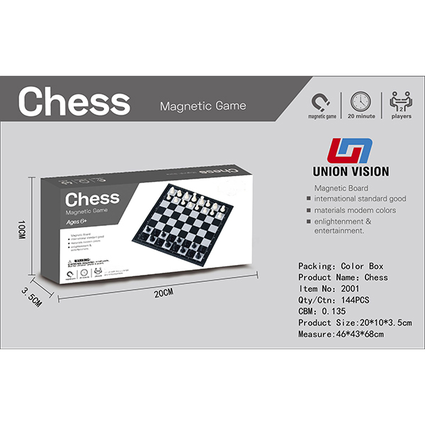 Magnetic chess