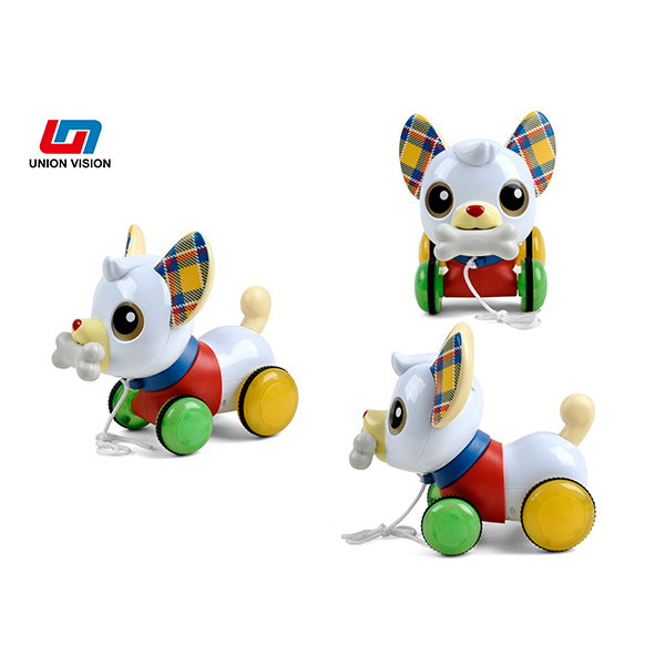 Pull line interactive puppy