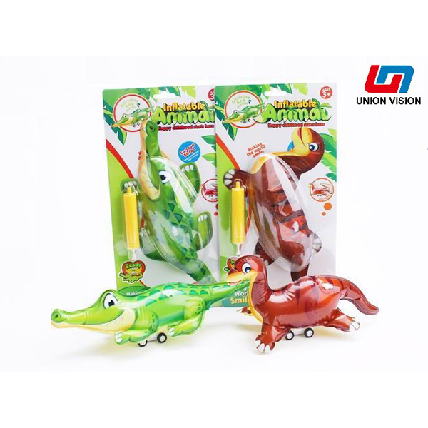 Inflatable Inertial Crocodile/Dinosaur (with tube)