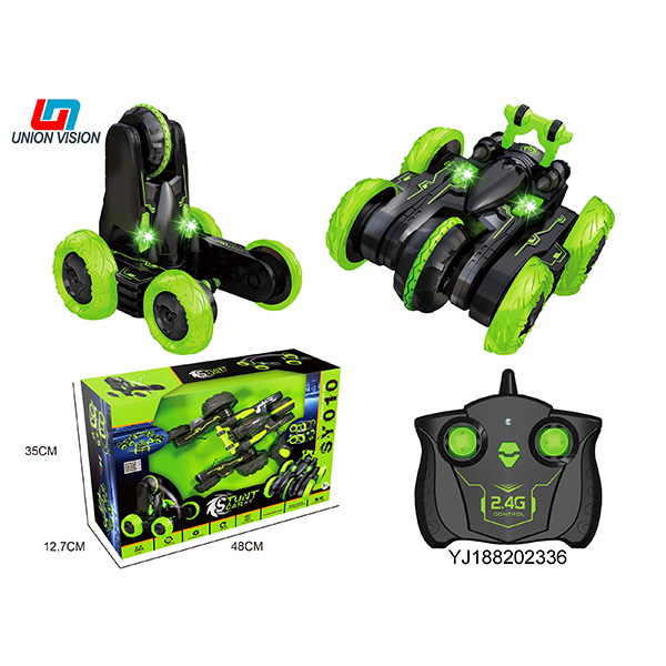 2.4g six-way deformation stunt car