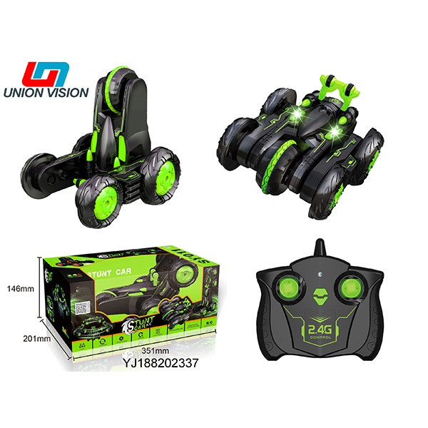 2.4g six-way deformation stunt car