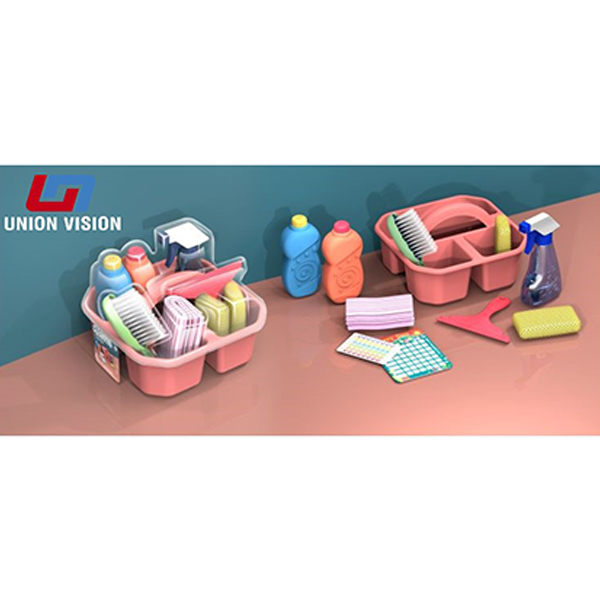 Portable cleaning suit			