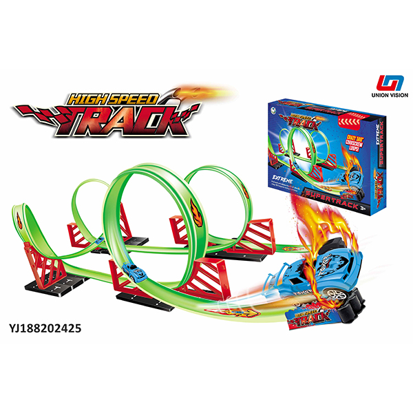 Boomerang Racing Track Suit combination (with 1 car)