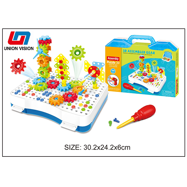 DIY 3D puzzle puzzle magic plate