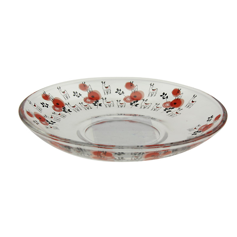 5 inch Diameter Clear Glass Bowl