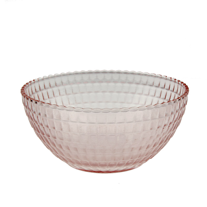 7 inch Diameter Clear Glass Bowl