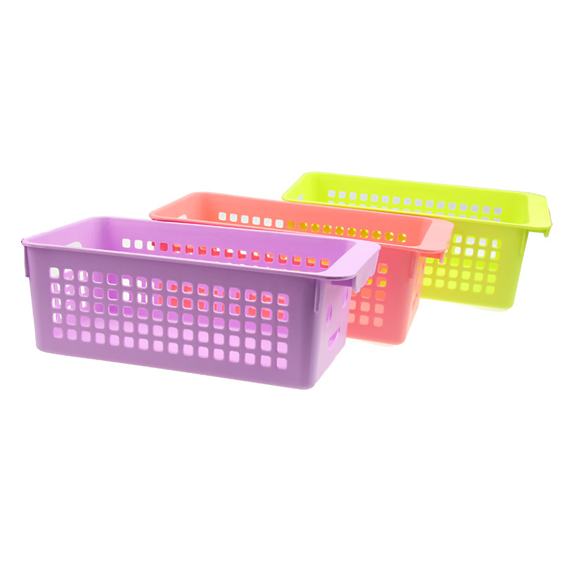 Plastic Waterproof Large Rectangular Fruit Basket