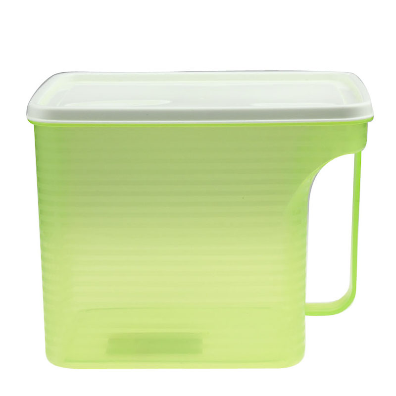 125oz Large See-Through Storage Box with HandleWhite lid