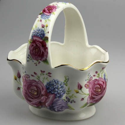 Ceramic Flower Soap Case Container