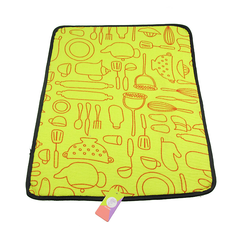 15" x 20" Anti-slip Microfiber Kitchen Placemat