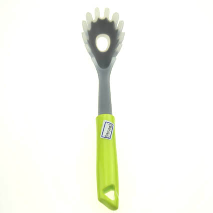 11.42-Inch Green&Gray Nylon Pasta Server for Cooking