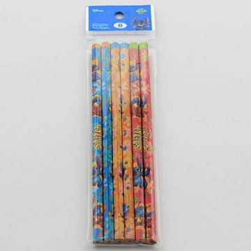 6PCS Pencil Set with Beautiful Artwork