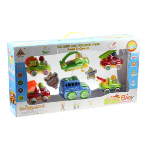 Six pieces of colorful electric toy for smart children