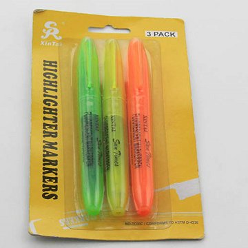 3PCS Highlighter Marker Set