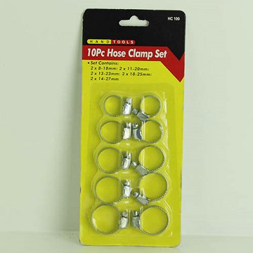 10PCS Hose Clamp Set