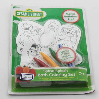 Splish Splash Bath Coloring Set