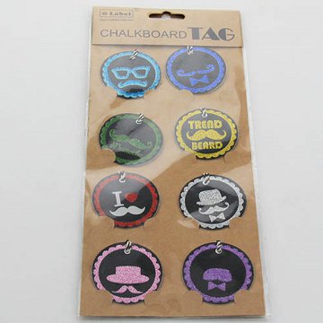 Chalkboard Tag Set with Interesting Design