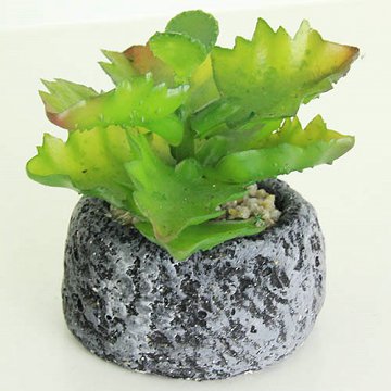 Artificial Bonsai with Stone Pot