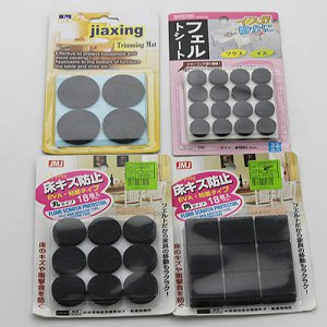 Black Trimming Mat Table Bottom Protector Cushion