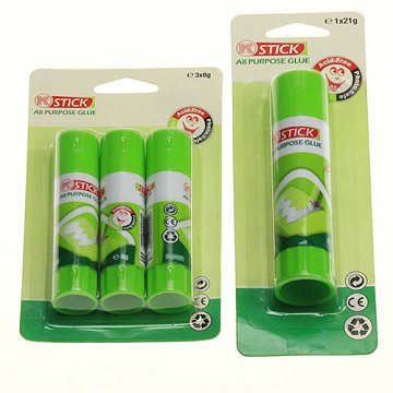 Glue Stick, 0.7oz, Nontoxic, Clear